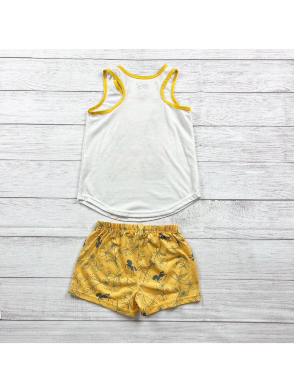 Dreamworks Spirit Kids Pajamas Set Tank Top Shorts Horse 6 - Picture 5 of 5